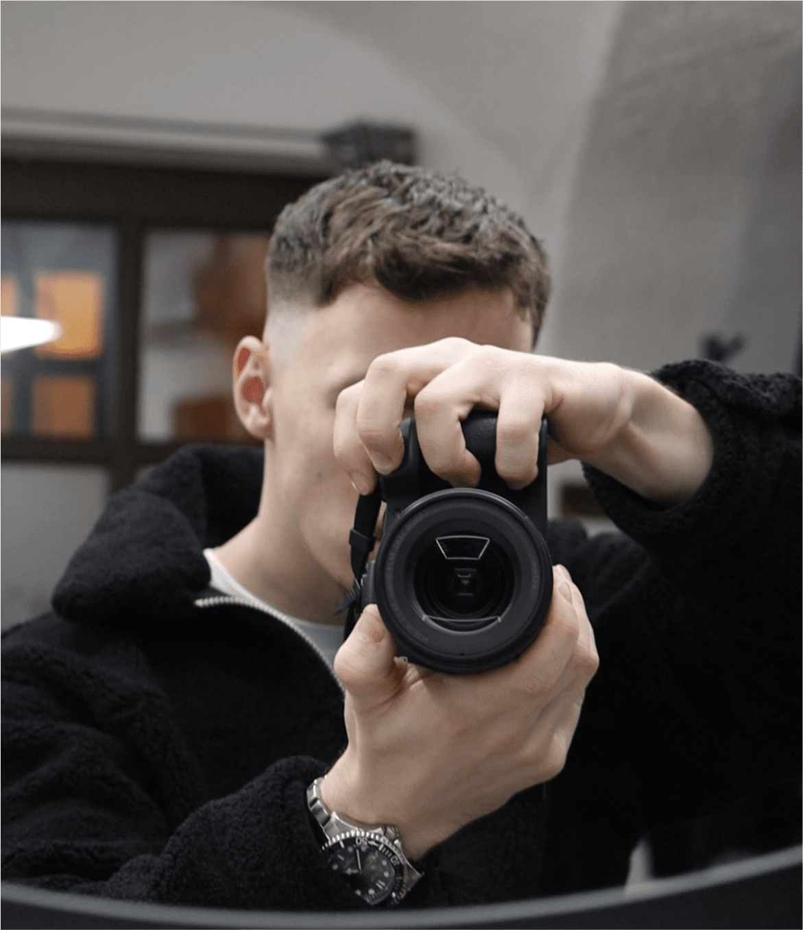 Portrét fotografa Ivana